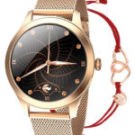 SmartWatch MaxCom FW42 + bracelet by ANIA KRUK 2,77 cm (1.09") TFT Dourado